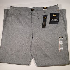 Womens Lee mid rise relaxed fit pants